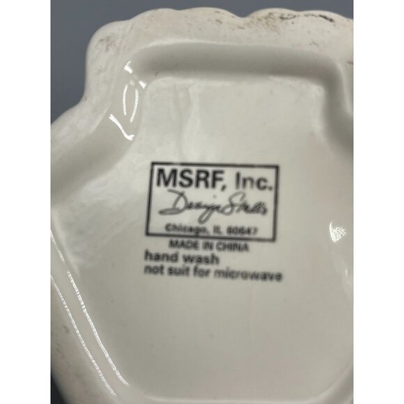 MSRF inc. cup scotty dog lid handle bandana glass red white black length 7" READ - Picture 6 of 9